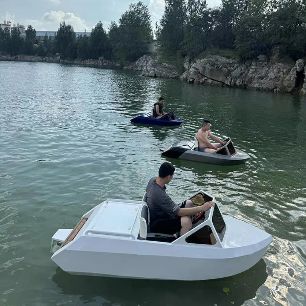 High-Speed Mini Electric Jet Ski for Competitive Water Sports Entertainment Fishing Versatile Inflatable Water Parks