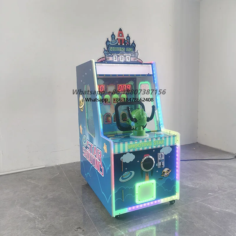 

Children's 110V/220V Coin-Operated Arcade Game Machine Ball Water Shooting Simulator Kid-Friendly Entertainment