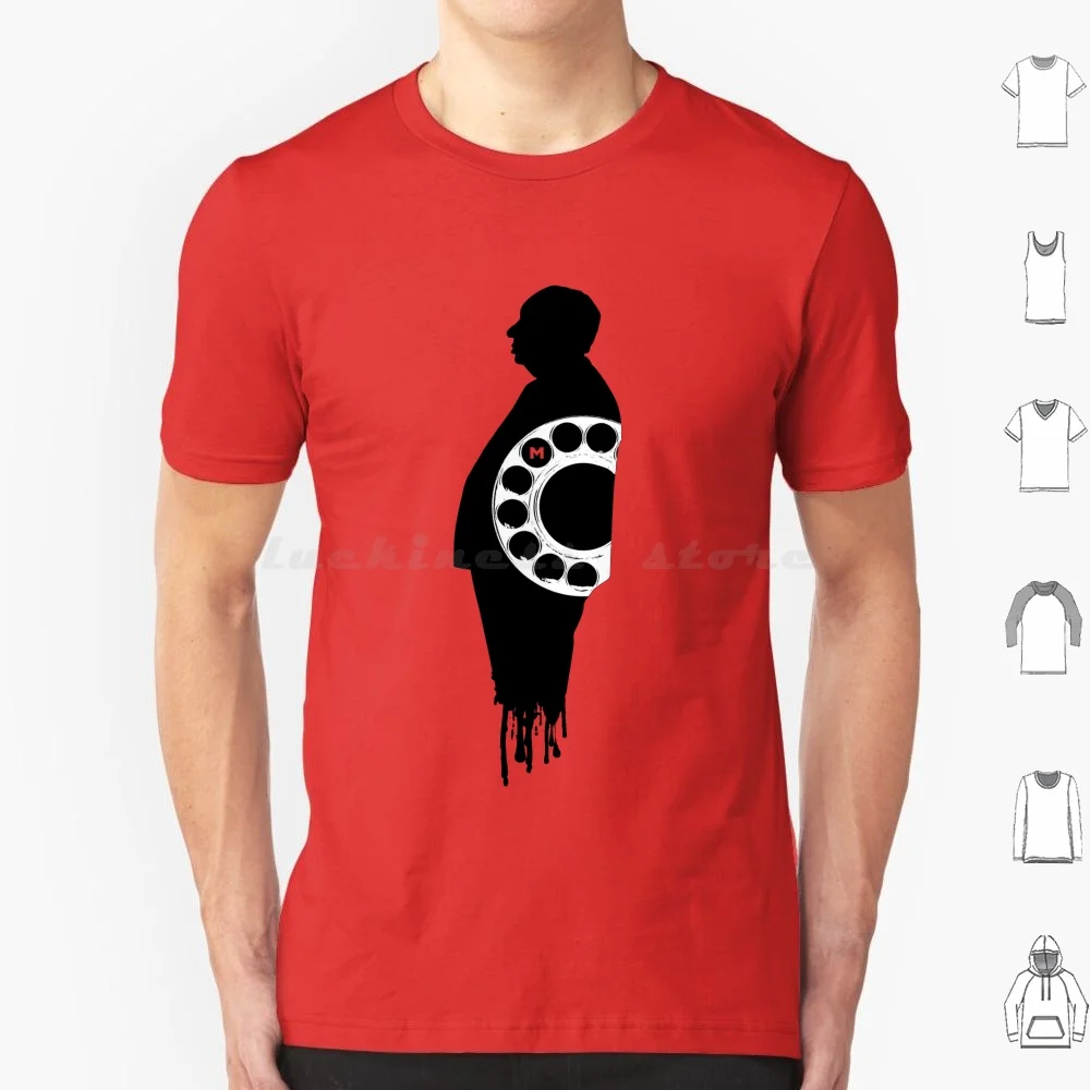 Hitchcock Dial M For Murder T Shirt Cotton Men Women DIY Print Alfred Hitchcock Psycho The Birds Vertigo Hitchcock Horror