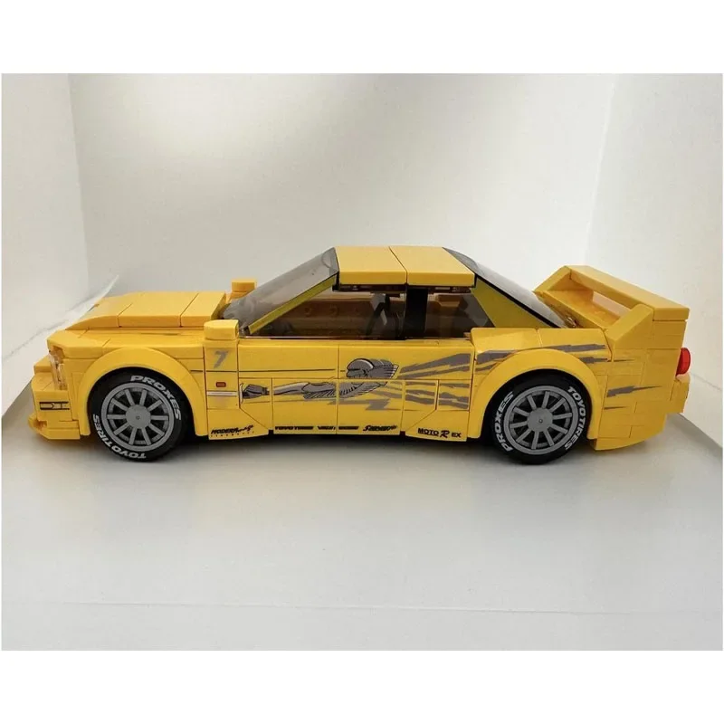 

MOC-196736 Новый простой GT-R R33 Модель городского спортивного автомобиля с гоночным строительным блоком, 241 шт., игрушка на день рождения для мальчиков и детей в подарок