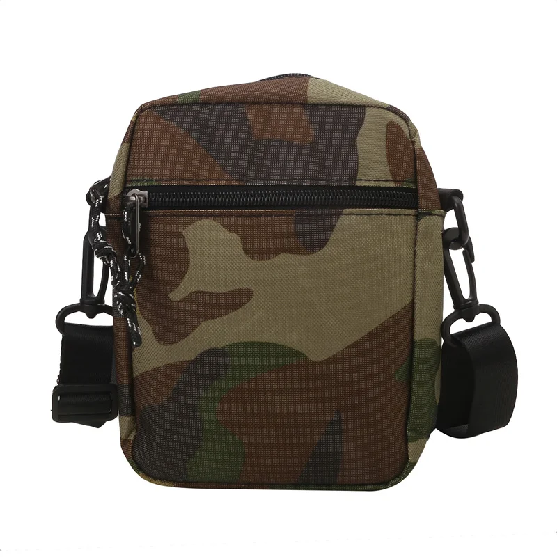 Simple Casual Mini camouflage Bag Men\'s Nylon Small Shoulder Bag For Oxford Messenger Phone Side Sling Bag Husband Chest PackNew