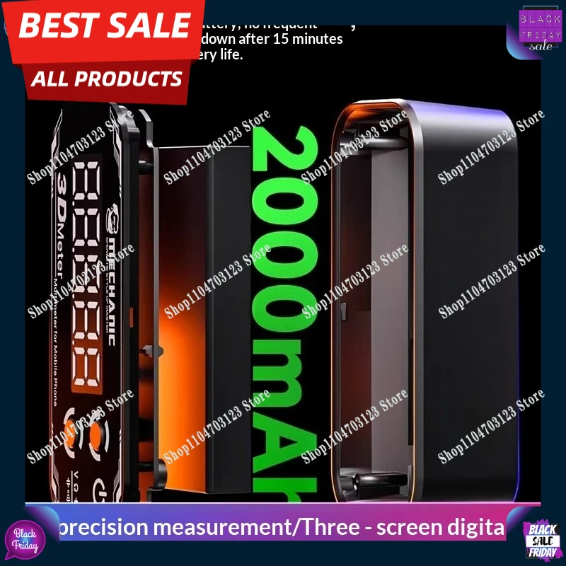 Three-screen Digital Display Multimeter Version 3.0, Long-life Voltage and Capacitance High-precision Measuring Instrument