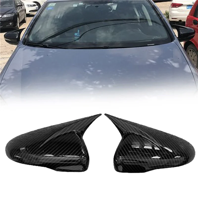 

Car Styling Rearview Mirror Cover Trim for-VW Golf 6 MK6 R VI 2009-2013 Side Wing Ox Horn Rearview Mirror Shell Sticker