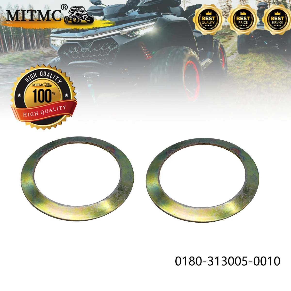 

2 шт. шайба переднего дифференциала для CF 500 CF188 500HO 550 600 CF196 X-Lander Rancher 800 X8 U8 Z8 800EX 0180-313005-0010