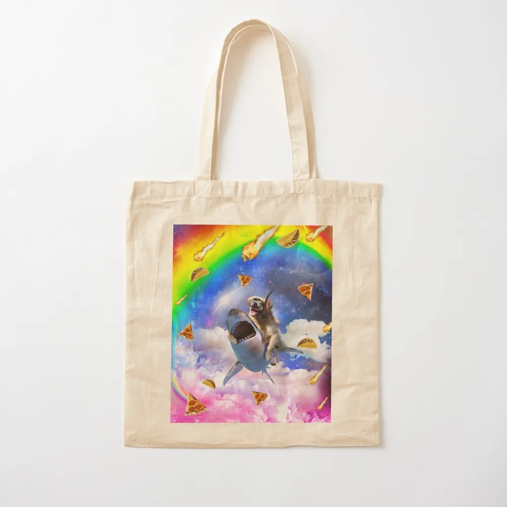 الفضاء الذهبي المسترد الكلب ركوب القرش قوس قزح حمل حقيبة الإناث حقيبة يد نسائية حقيبة نسائية ايكو #2