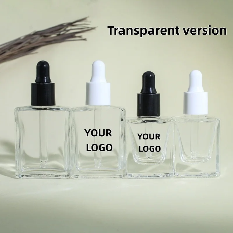 【شعار مخصص】 100 قطعة مصنع تخصيص دفعة صغيرة مخصصة للزجاجات الشفافة/المتجمدة مع ثلاثة مواصفات