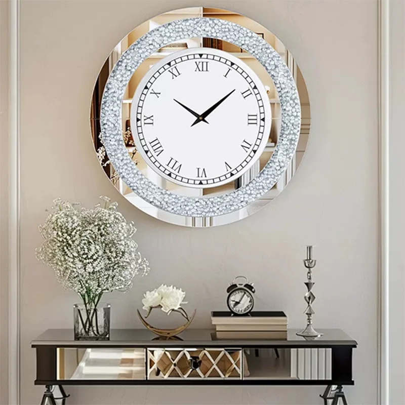 European Personalised Wall Clock Gold Premium Modern Design Office Wall Clock Aesthetic Luxury Horloge Mural Home Decor Items