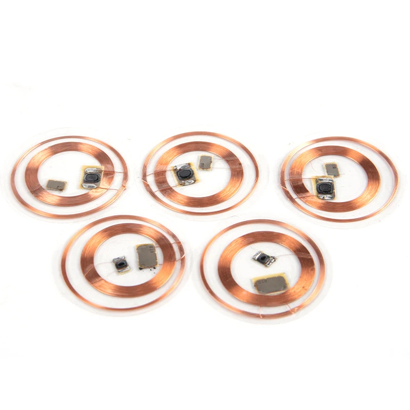 【New】5Pcs 13.56Mhz UID 125Khz IC Card ID Rewritable Changeable Chip Keyfob RFID T5577