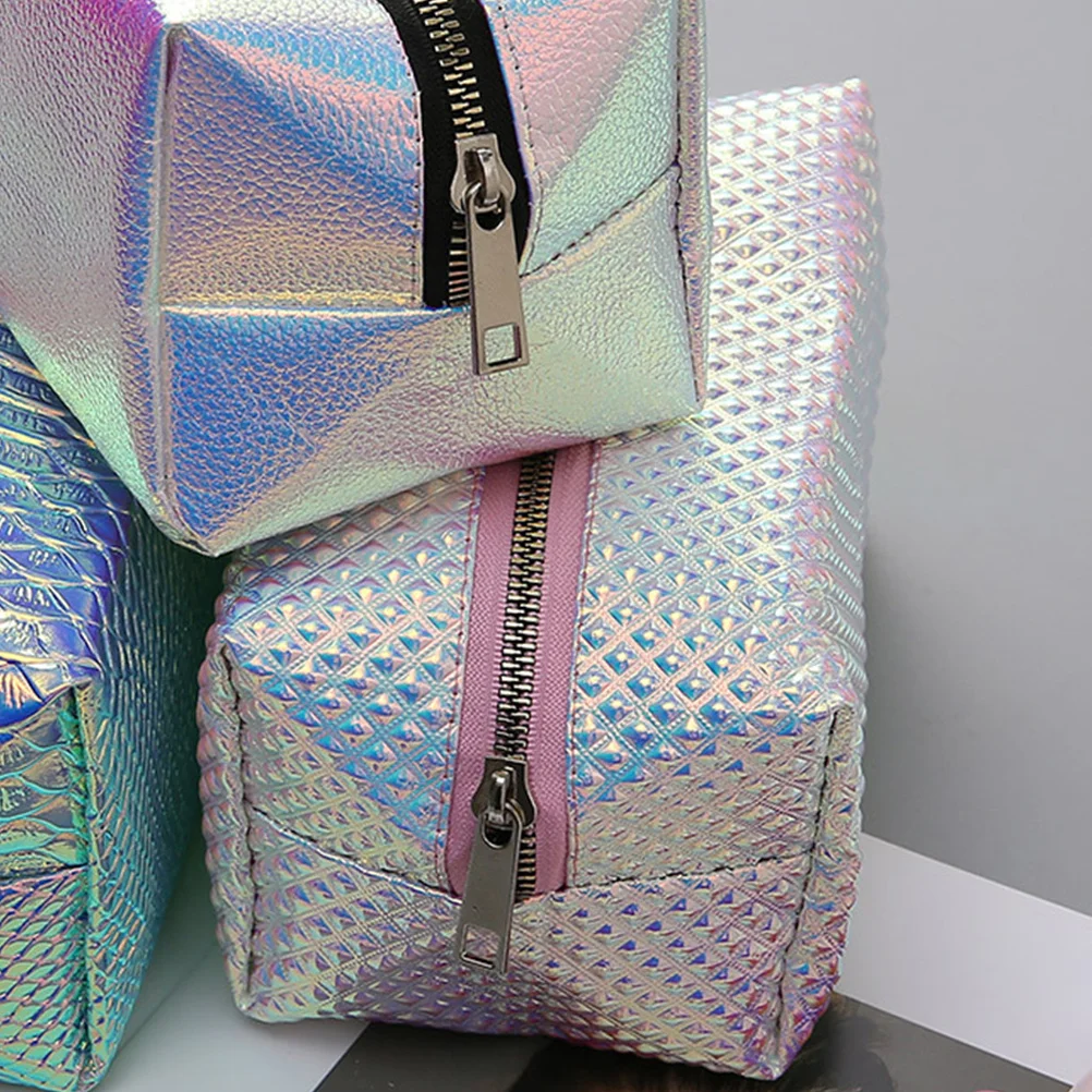 مقاوم للماء سعة كبيرة حقيبة سفر لأدوات الزينة الكورية نمط حقيبة مستحضرات تجميل المحمولة غسل الحقيبة سستة حقيبة يد حمل مستحضرات التجميل #5