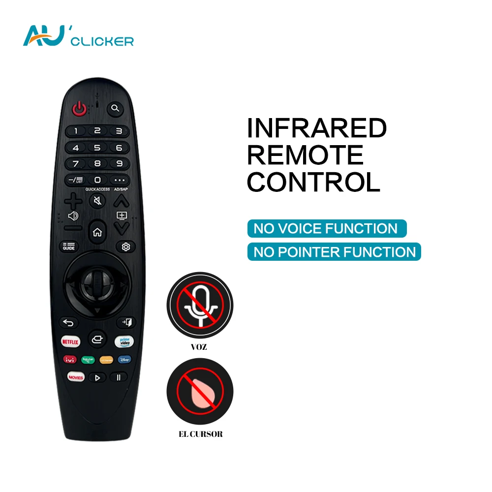 Remote Control Replace For MR20GA Magic Remote Control AM-HR650A AI ThinQ 4K Smart TV AN-MR650A AKB75075301 AN-MR19BA AN-MR18