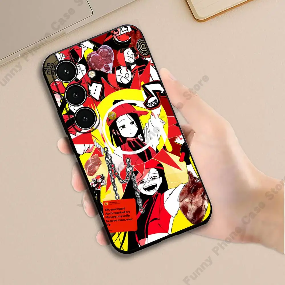 Cute B-Butcher V-Vanity Phone Silicone Case For Samsung S24 22 20 23 21 20 Ultra Plus Lite 5G Print Cover