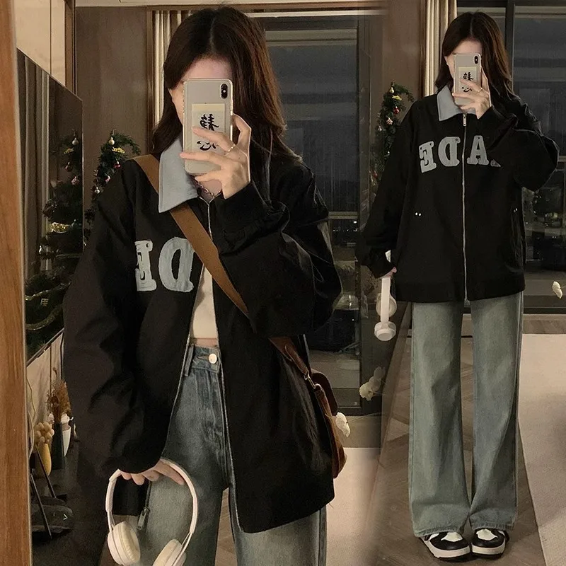 

Куртки больших размеров, женские зимние куртки 202, серебристые, Академии, вертикальные полоски, стили, западные пояса, простота, классический бомбер на молнии