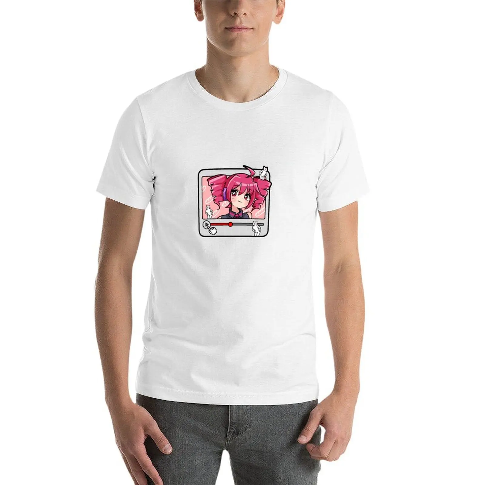 تي شيرت الأغنية ملصق قائمة التشغيل FUKKIRETA Teto تي شيرت قطني Kasane VOCALOID 100% Dwandonly