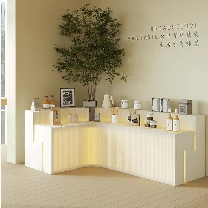 High and low paper display stand Multi-layer special-shaped product jewelry Handmade on-site display stand