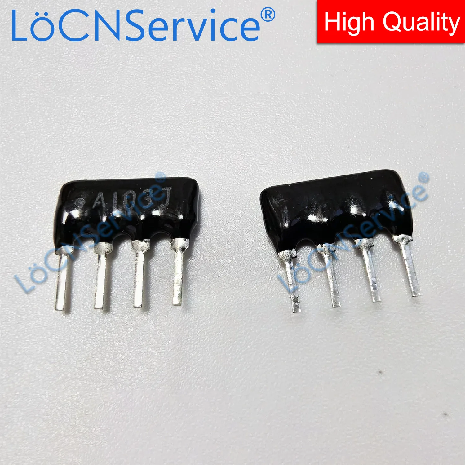 ตัวต้านทานเครือข่าย4PIN 200ชิ้นตัวต้านทานอาร์เรย์แบบจุ่ม4A102J 4A102G 4A103G 4A103J 102 1K 10K โอห์ม103JP 102JP A04