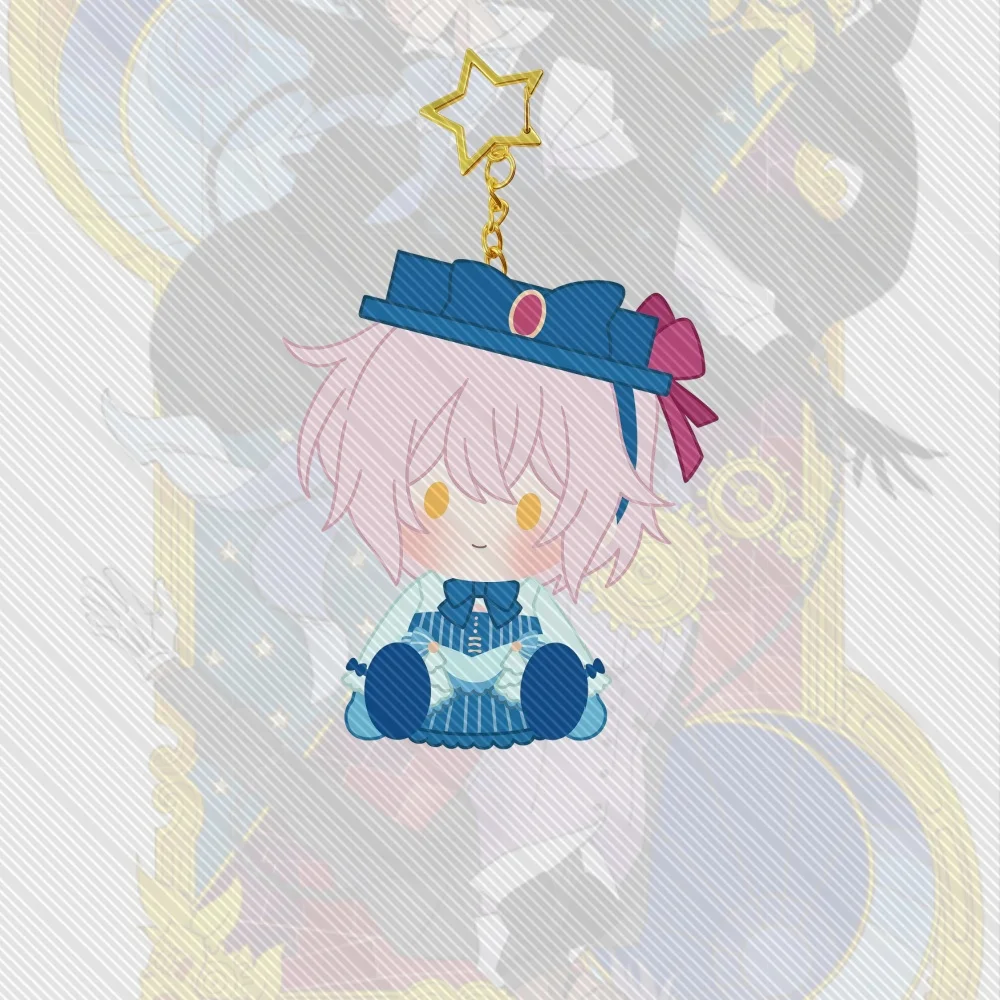6CM Anime The Case Study of Vanitas Acrylic Keychain Cosplay Characters Ornament Accessories Christmas Collection Gifts