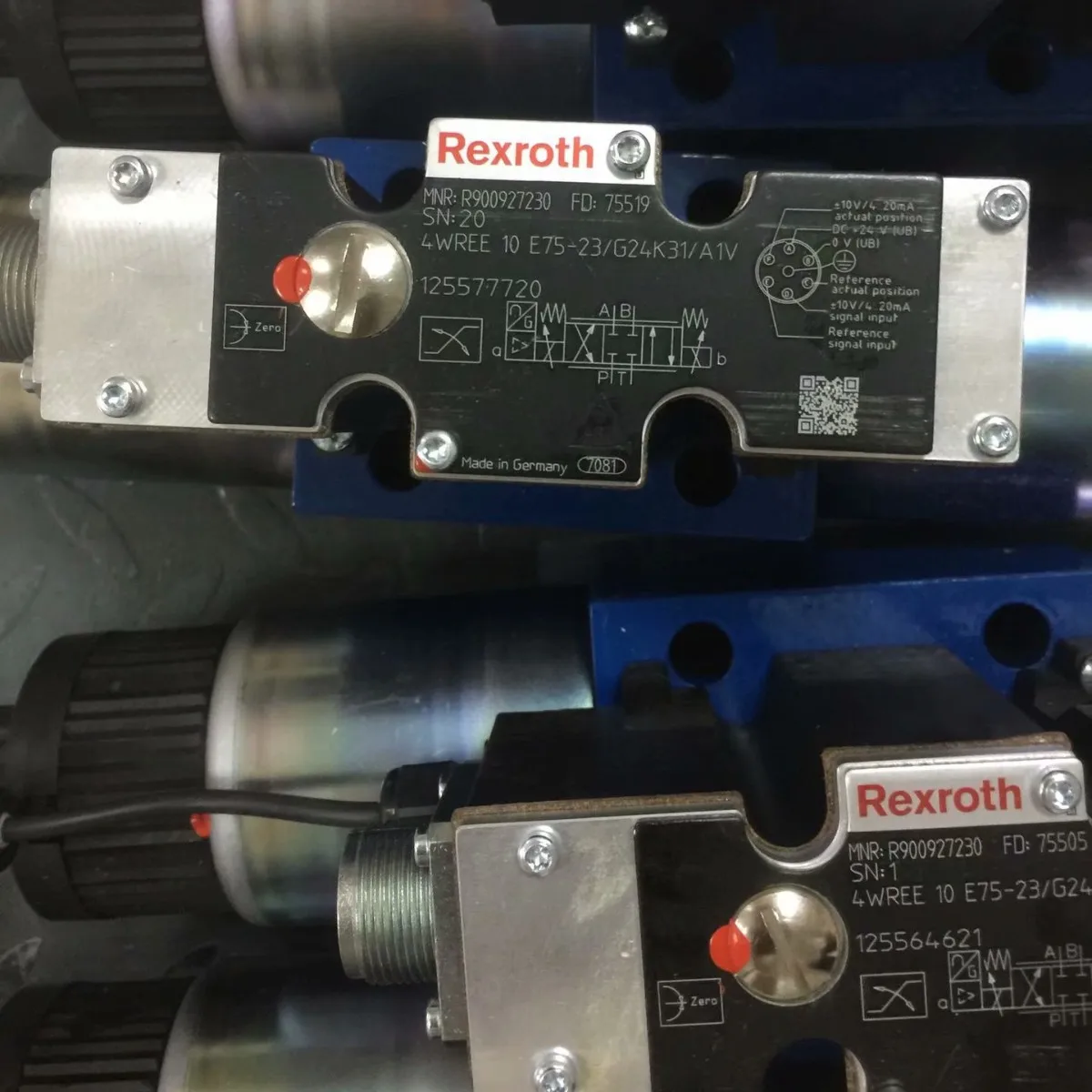 Rexroth Proportional Directional Valve R900712725 4WRZE10W8-50-7X/6EG24N9EK31/A1D3V