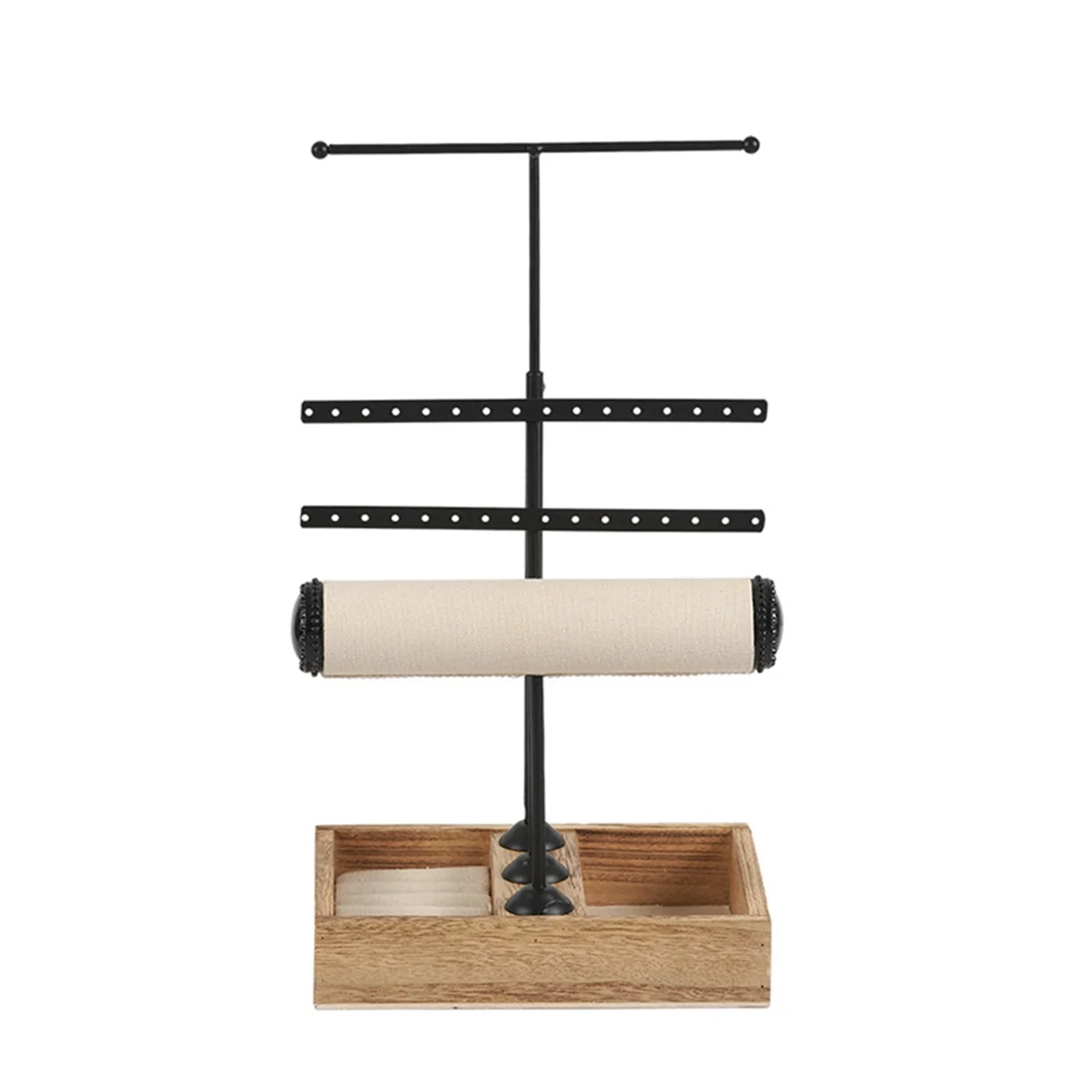 

APB-New Jewelry Stand Earring Storage Rack Earring Stand Jewelry Display Stand Earrings Necklaces Rings Jewelry Stand