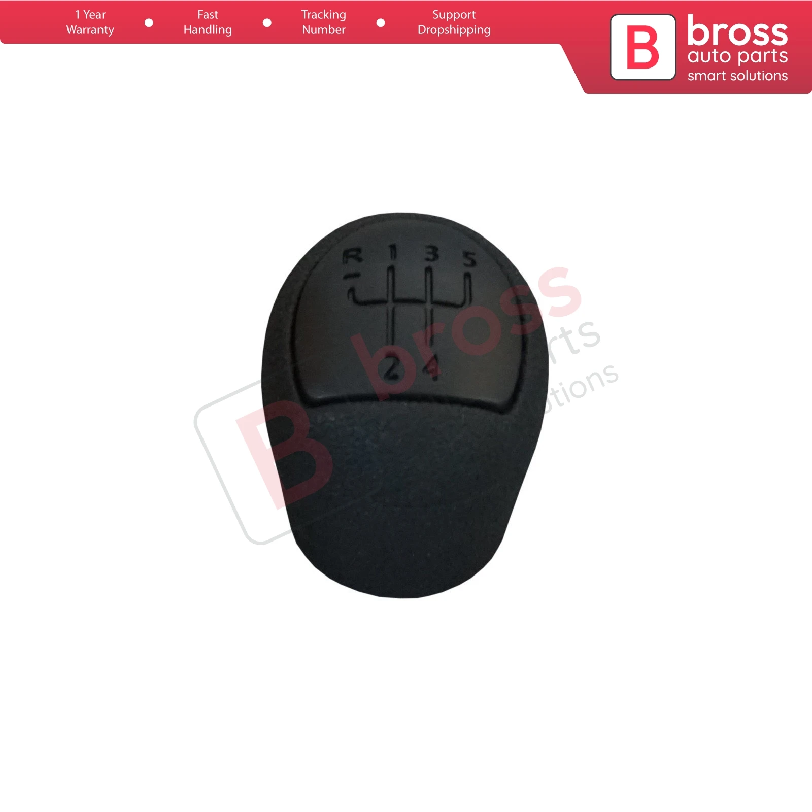 BSP555 5-Speed Gear Shift Stick Knob 8200568122 For Black Clio 2001-2008; Kangoo 2001-2008; Twingo 2001-2008; logan All Models