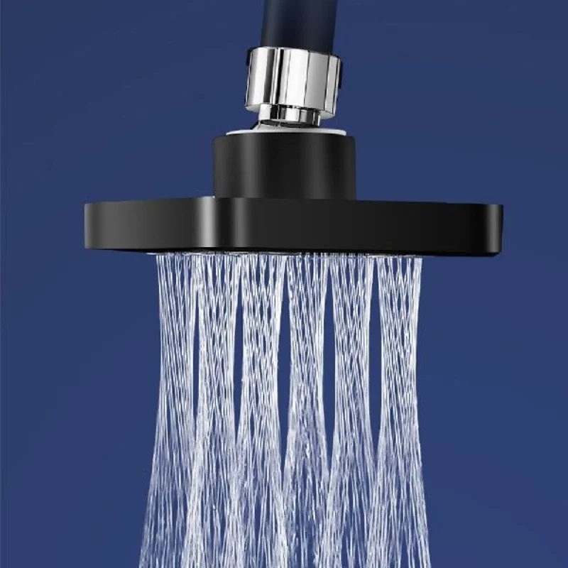 High Pressure Mini Rainshower Magic Water Flow Rainfall Shower Head Water- Saving Shower Bathroom Accessories Showerhead