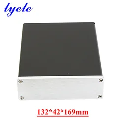 132*42*169mm Power Amplifier Chassis Shell All Aluminum for Hifi Power Amplifier Preamplifier Headphone Amplifier DAC Diy Audio