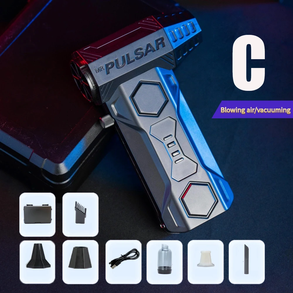 X11 منفاخ فرش السيارات منفاخ هواء قوي 10000mAh الكهربائية توربو منفاخ عالية السرعة مروحة الغبار مروحة توربو صغيرة مروحة نفاثة مجفف سيارة #5