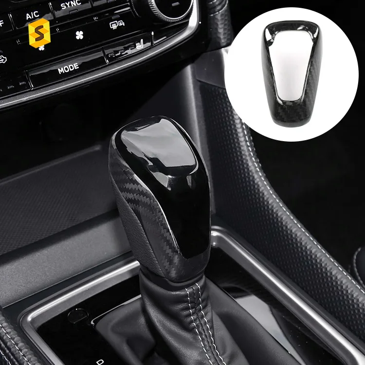 

Suitable for Subaru Forester Outback XV Impreza gear handle carbon fiber interior gear head sticker