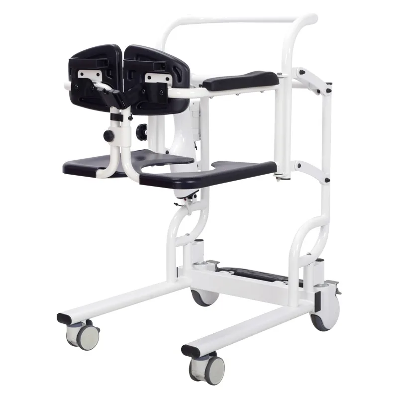 

Easy Operate Electric Patient Lift Transfer Chair Bath Stool Wheelchair Disabled Elderly Moving Chair Toilet Full-automatic