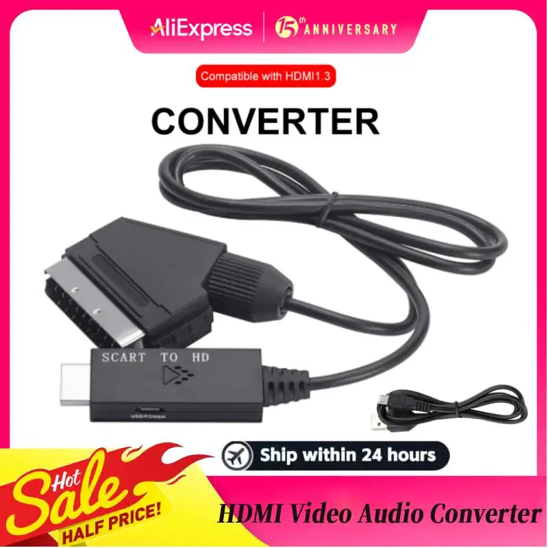 Hd 1080P Scart To H…