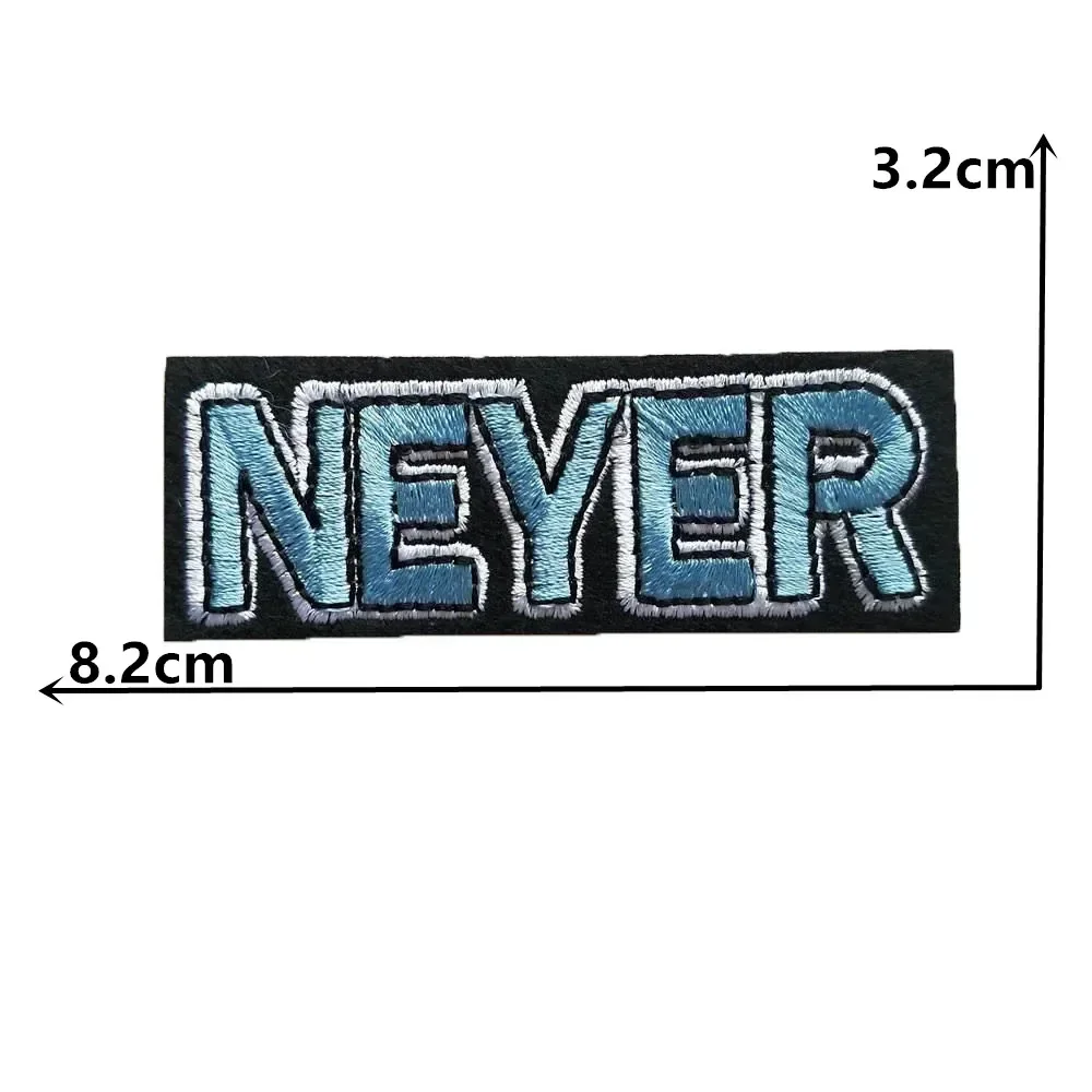 Fashion sewing DIY Excipients Accessories Banner patch decorate Material embroidery badge letter hot melt adhesive ironing