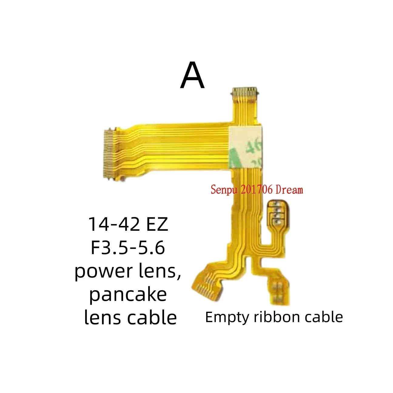 For Olympus M.Zuiko 14-42mm F3.5-5.6 EZ Electric Pancake Lens Aperture Flex Ribbon Cable With Connector