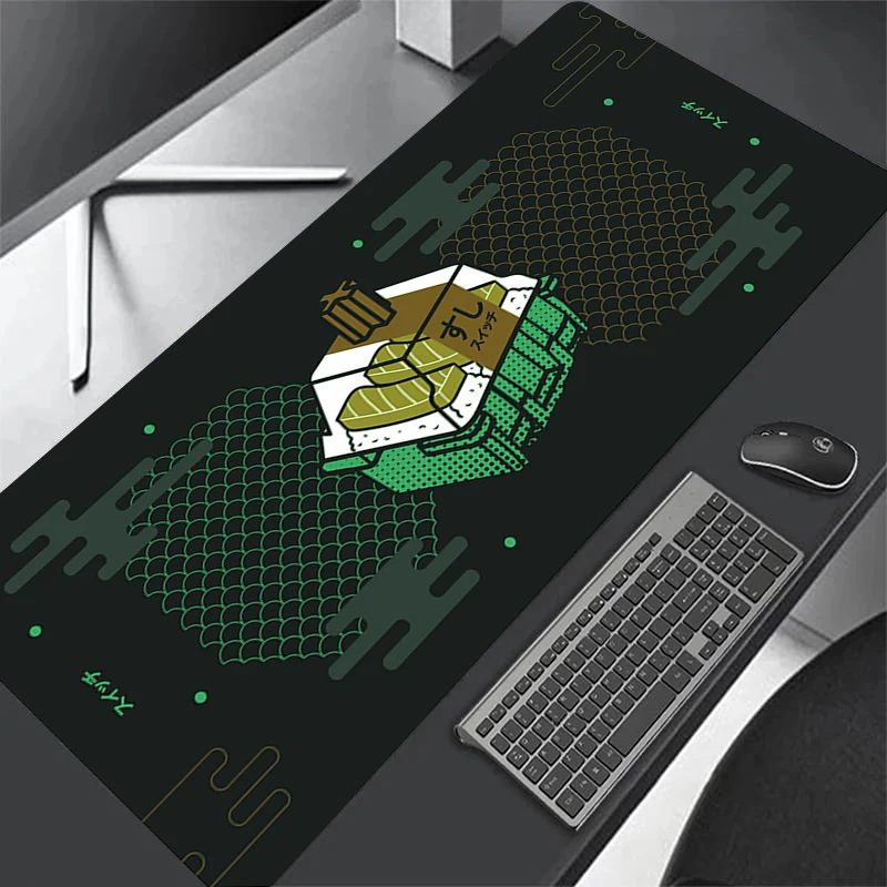 Sushi Suitchi Switch Mouse Pad HD Print Gaming Mouse Mat Mechanical keyboard Mousepad Gamer Rubber Computer Table Mat XXL Carpet