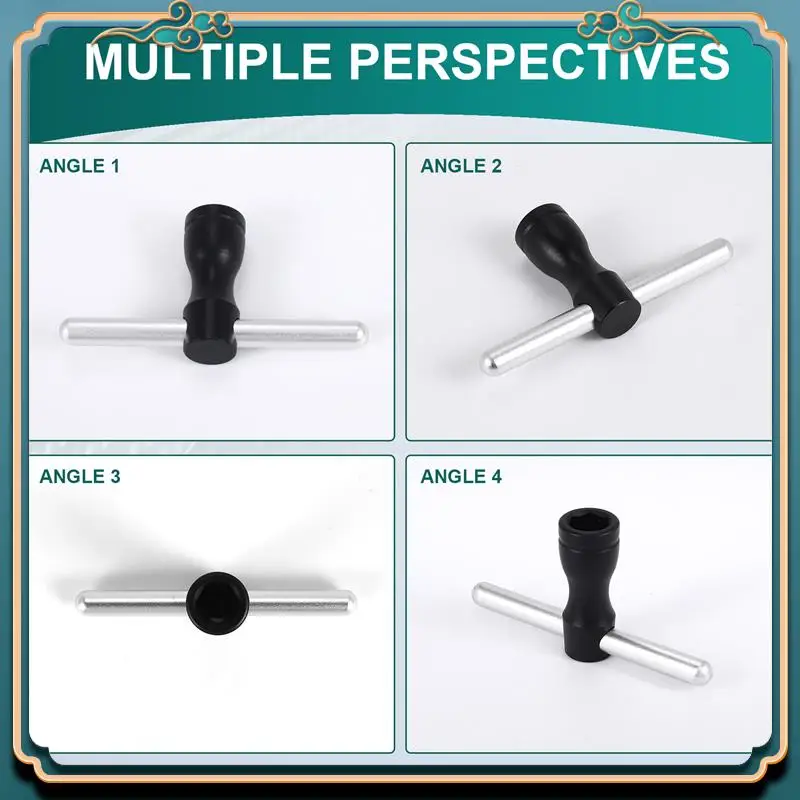 

(Новый)-M5 Винтовой ключ Пропеллер Быстроразъемный инструмент Т-образный разъем для радиоуправляемого дрона FPV Квадрокоптер Мультикоптер Запчасти Аксессуары