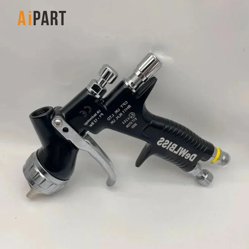 

Spray Gun G T Pro Painting Gun T110 1.3mm/1.8mm Nozzle Glod With Mixing Cup Water Based Air Spray Gun Airbrush