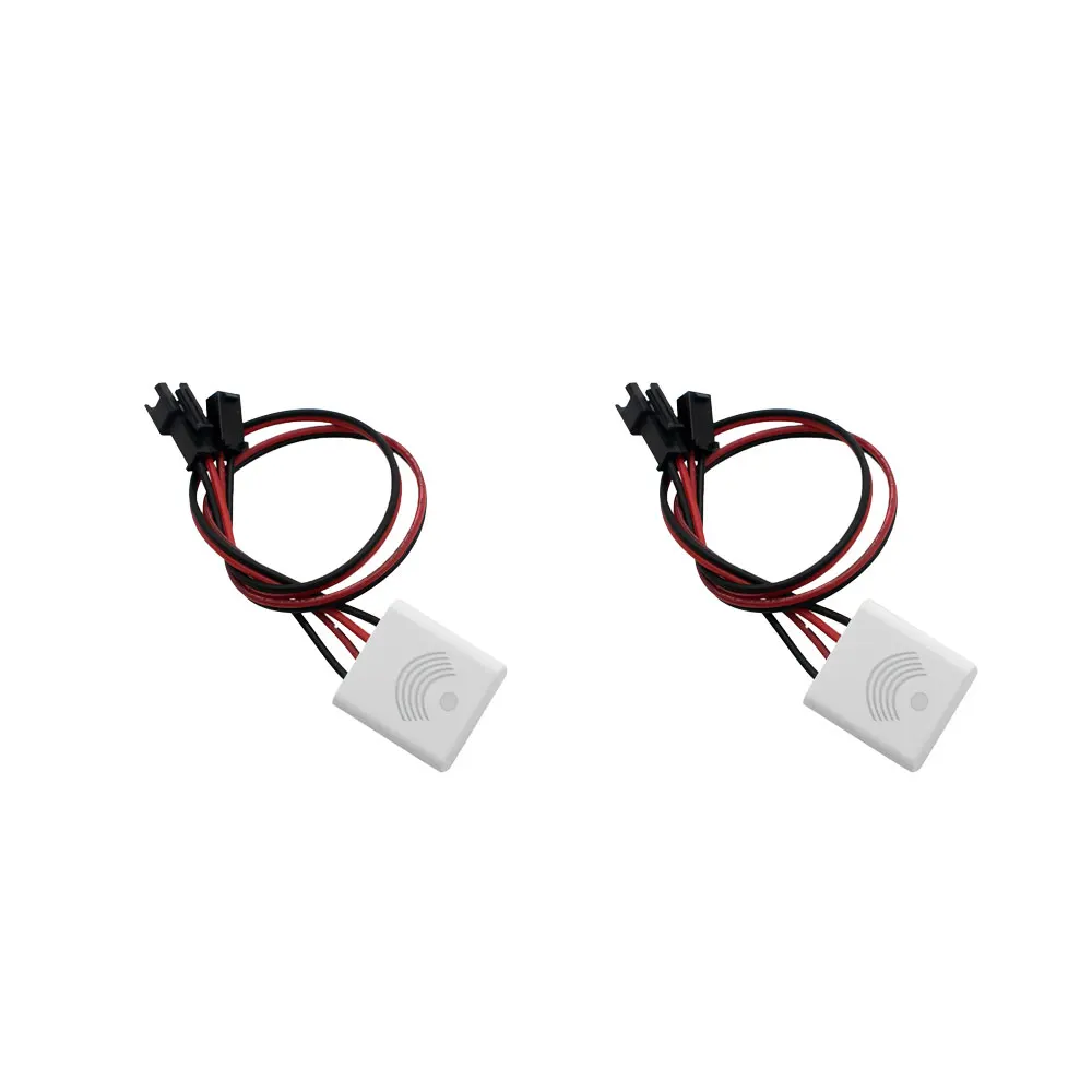 2PCS High Sensitivity Microwave Sensor Switch 5.8GHz Smart Motion Detector for Home DC 3.3-24V