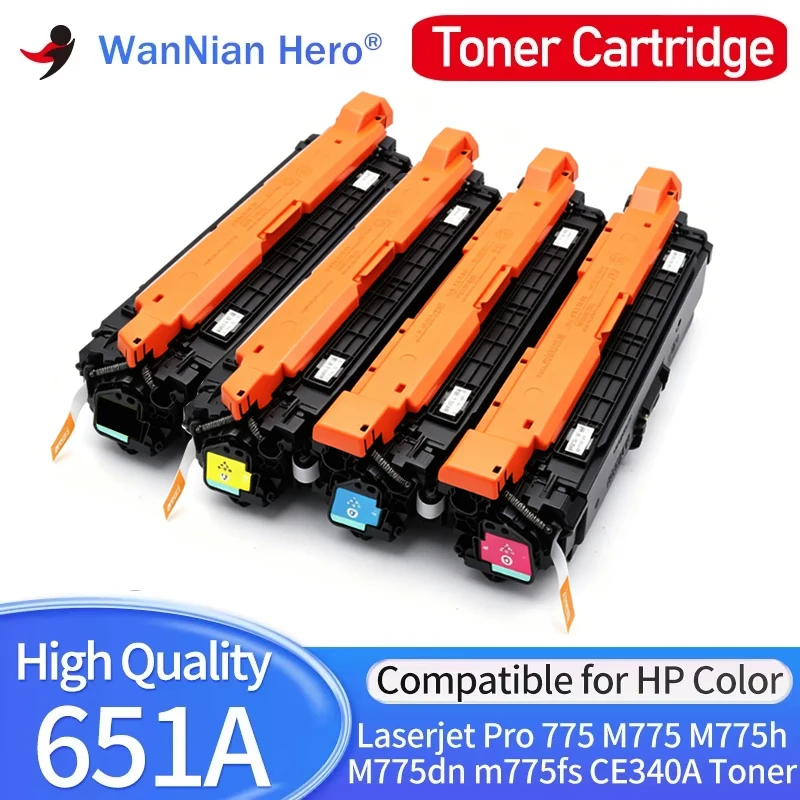 Совместимый тонер-картридж 651A для HP 651A CE340A CE341A CE342A CE343A HP MFP M775 M775D ENTERPRISE 700 MFP M775DN M775F M775Z
