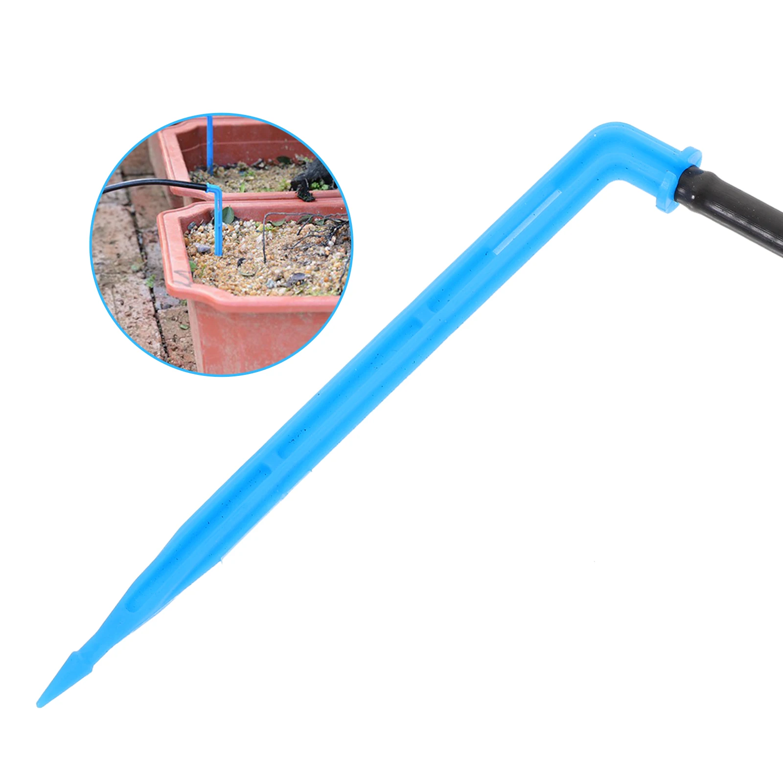 Drip Irrigation Stabilizer Pressure Compensated Nozzle Spray Gardening Plant Watering Connector Adjustable Angle Long Lasting