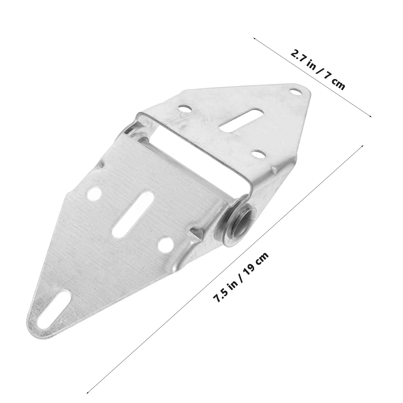 2Pcs Garage Door Hinge Versatile Residential Commercial Hinge with Mounting Bolts Easy Install Adjustable Auto Close Door