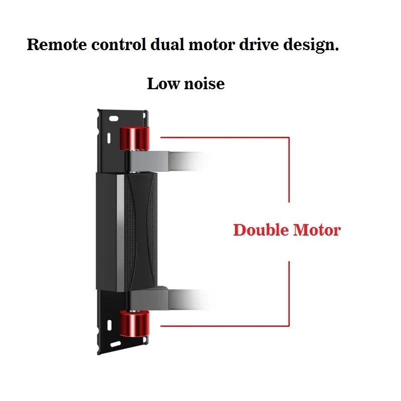 Remote Control Adjustable Tilt 180 Degrees Swivel TV Lift Full Motion Lcd Wall Motorized Tv Mounts