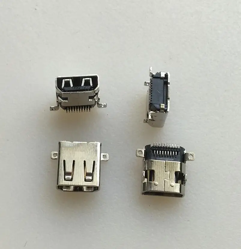 For micro HDMI D interface female seat socket micro high definition socket connector front plug and rear paste