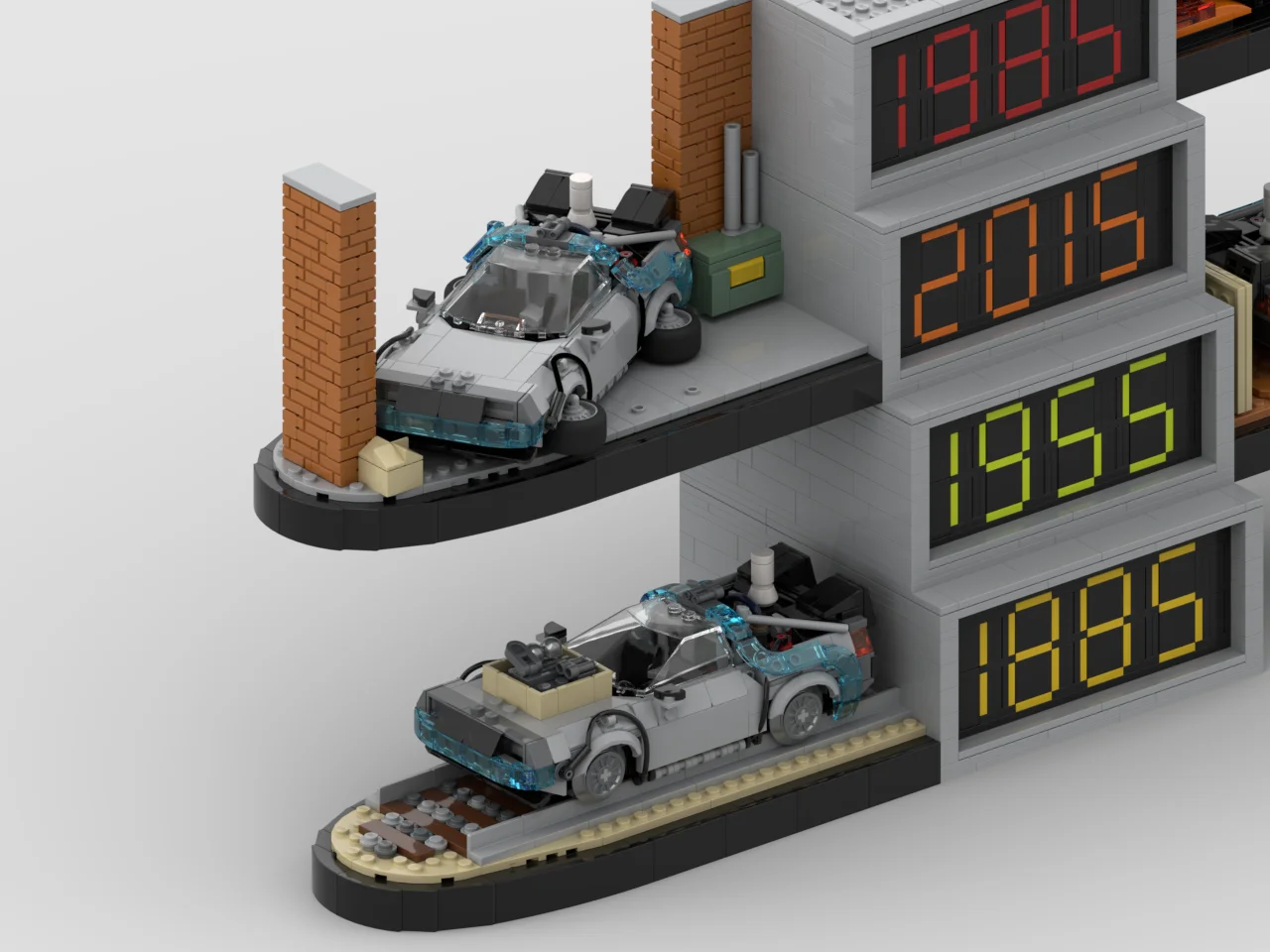 Moc Delorean Back To The Futur - Board Game Jumanji 리뷰 및 가격