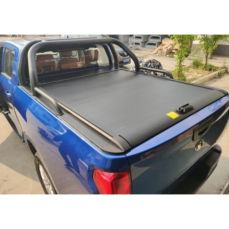 Cubierta Retráctil Manual para Camioneta F150, Cubierta Retráctil para Ford F-350, para NAVARA D40 4X4 Pickup 07-10