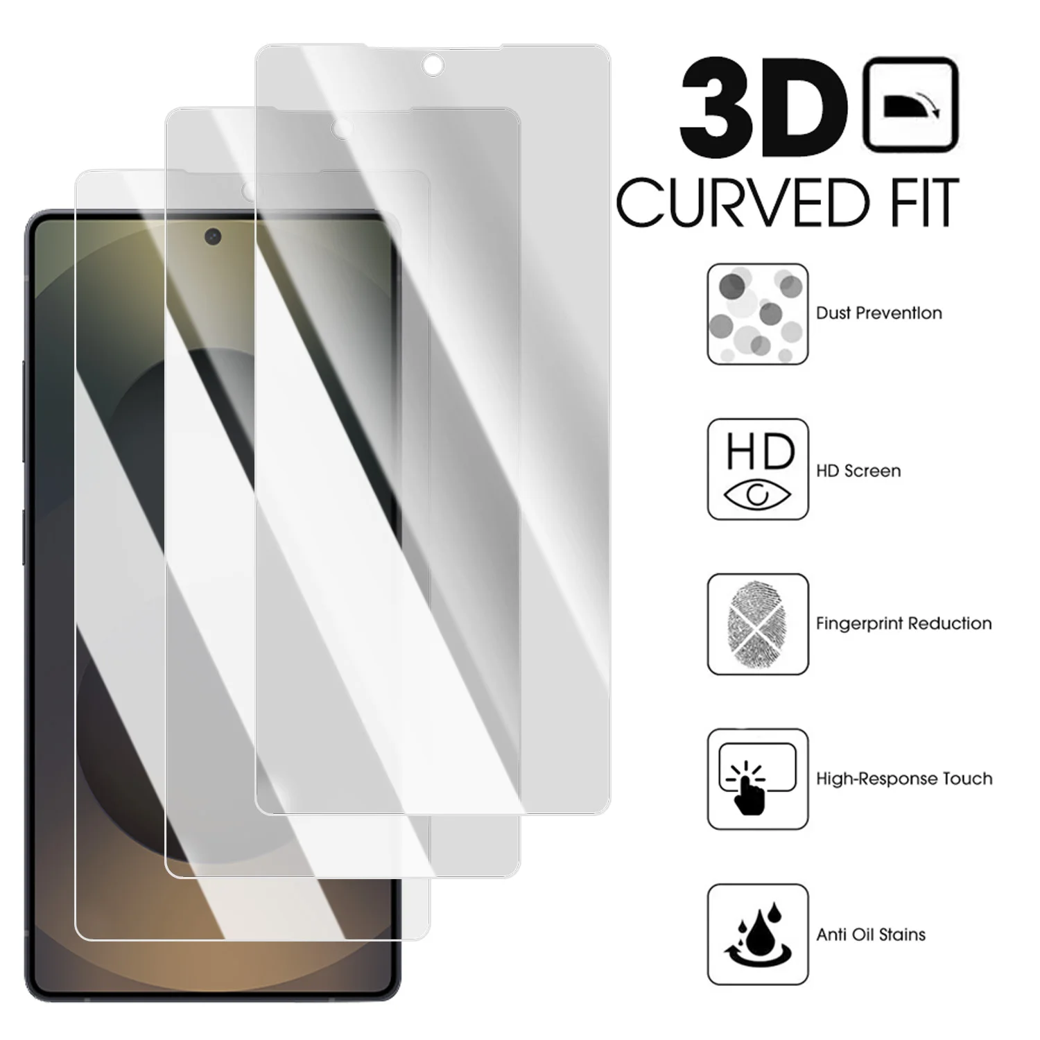 1-3PCS HD Soft Hydrogel Films Cover For Samsung Galaxy S25 S25Plus Anti Scratch Clear Screen Protector For Galaxy S25 Ultra