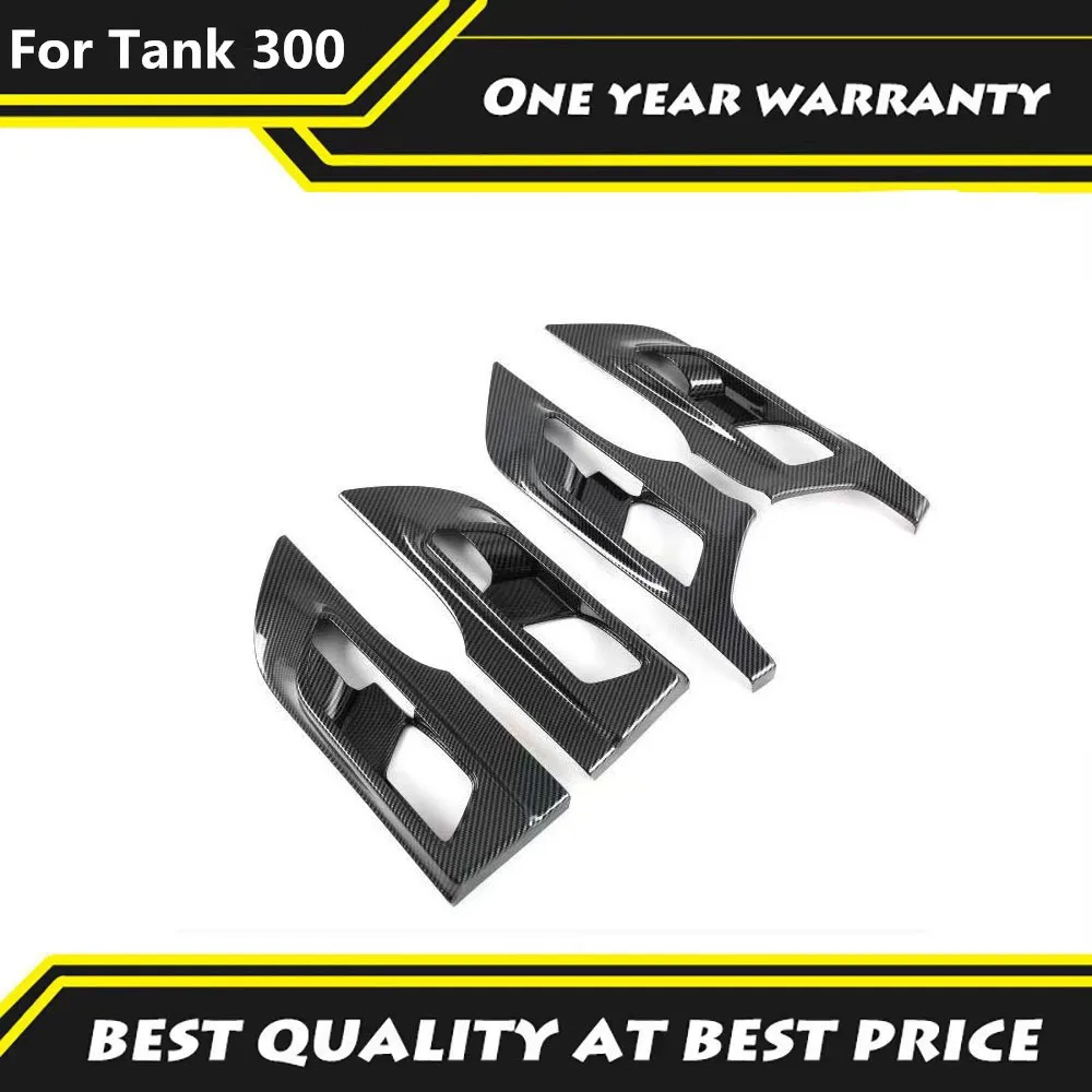 

Fit For Tank 300 2023 2024 Lnterior Door Bowl Panel Decoration Interior Handle Door Bowl Handle Frame Panel Panel Carbon Fiber