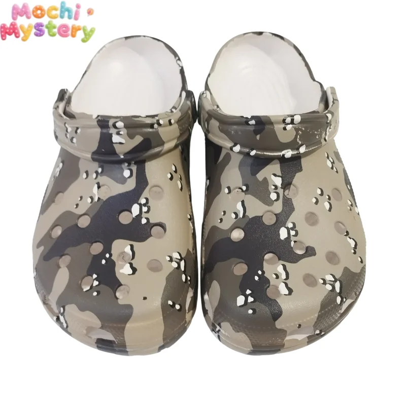 

Summer New Camo Clogs For Men Women Kids - Unisex Outdoor Beach Slides Sandals, Comfortable Breathable Pool Garden Shoes
