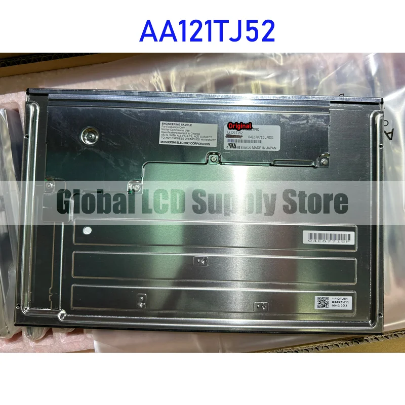 AA121TJ52 12.1 Inch LCD Display Screen Panel Original for Mitsubishi Brand New and Fast Shipping 100% Tested