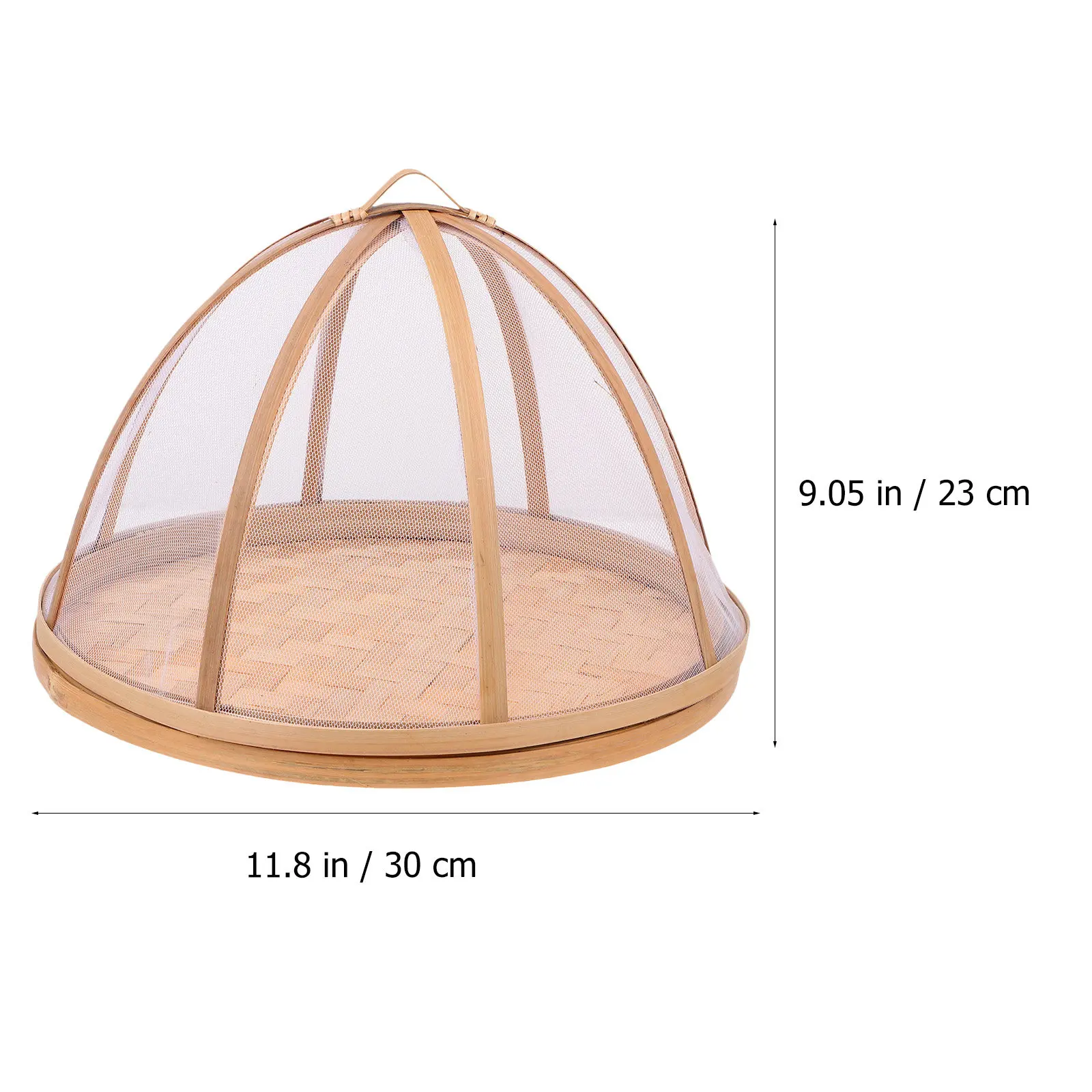 1Pcs Mosquito Prevention Dish Cover Protective Food Storage Round Kitchen Cover Tight Seal for Home Hotel Restaurant