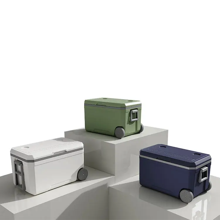 

Cooler Box New Style Portable Outdoor 70L Large Capacity Plastic Warmer Camping Fishing Hard