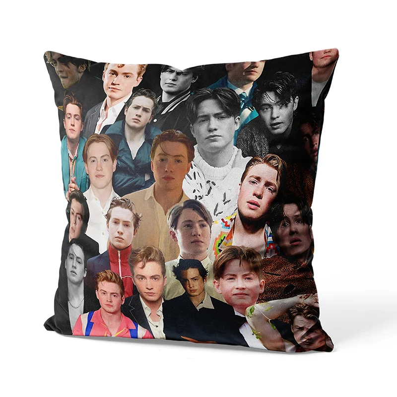 Aertemisi 18'' x 18'' Kit Connor Photo Collage Square Throw Pillow Cushion Covers Cases Pillowcases 45cm x 45cm