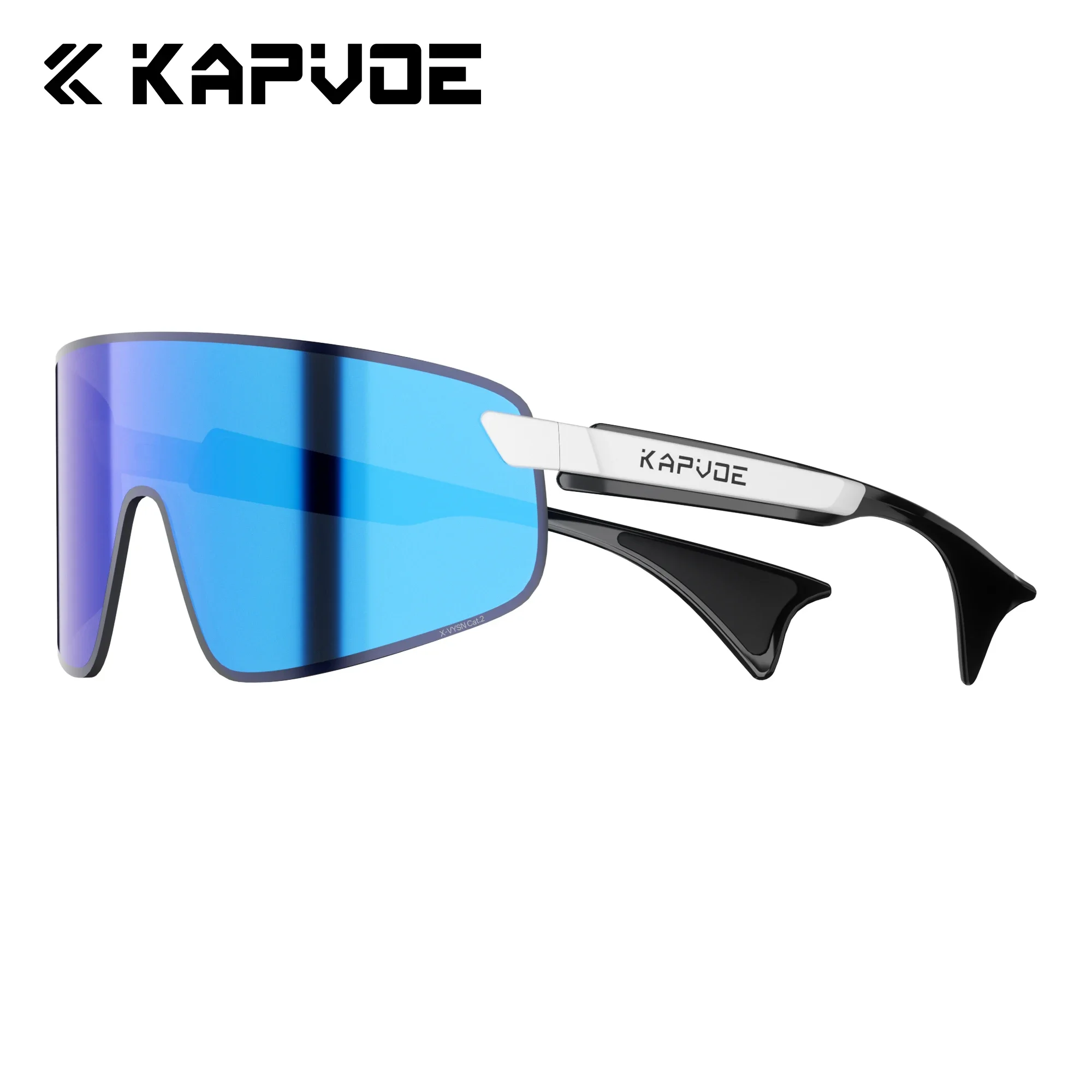 KAPVOE Professionelle Trail-Running-Sonnenbrille Sportliche Ultraleichte Trail-Running-Brille für Männer und Frauen Outdoor-Radfahren Wandern Marathon – Detail 4